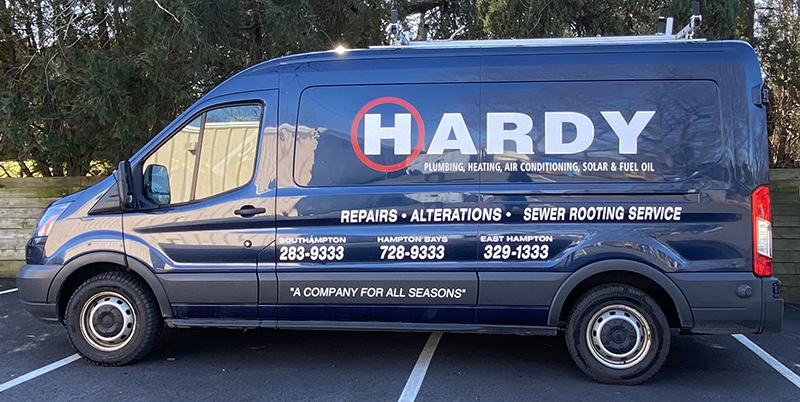 Hardy Plumbing and Heating Truck