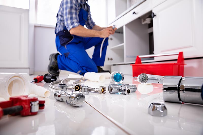 Bathroom sink installation