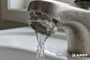 Mineral Build-Up from Hard Water