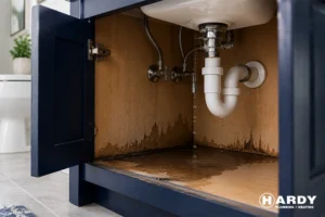 leaking pipes
